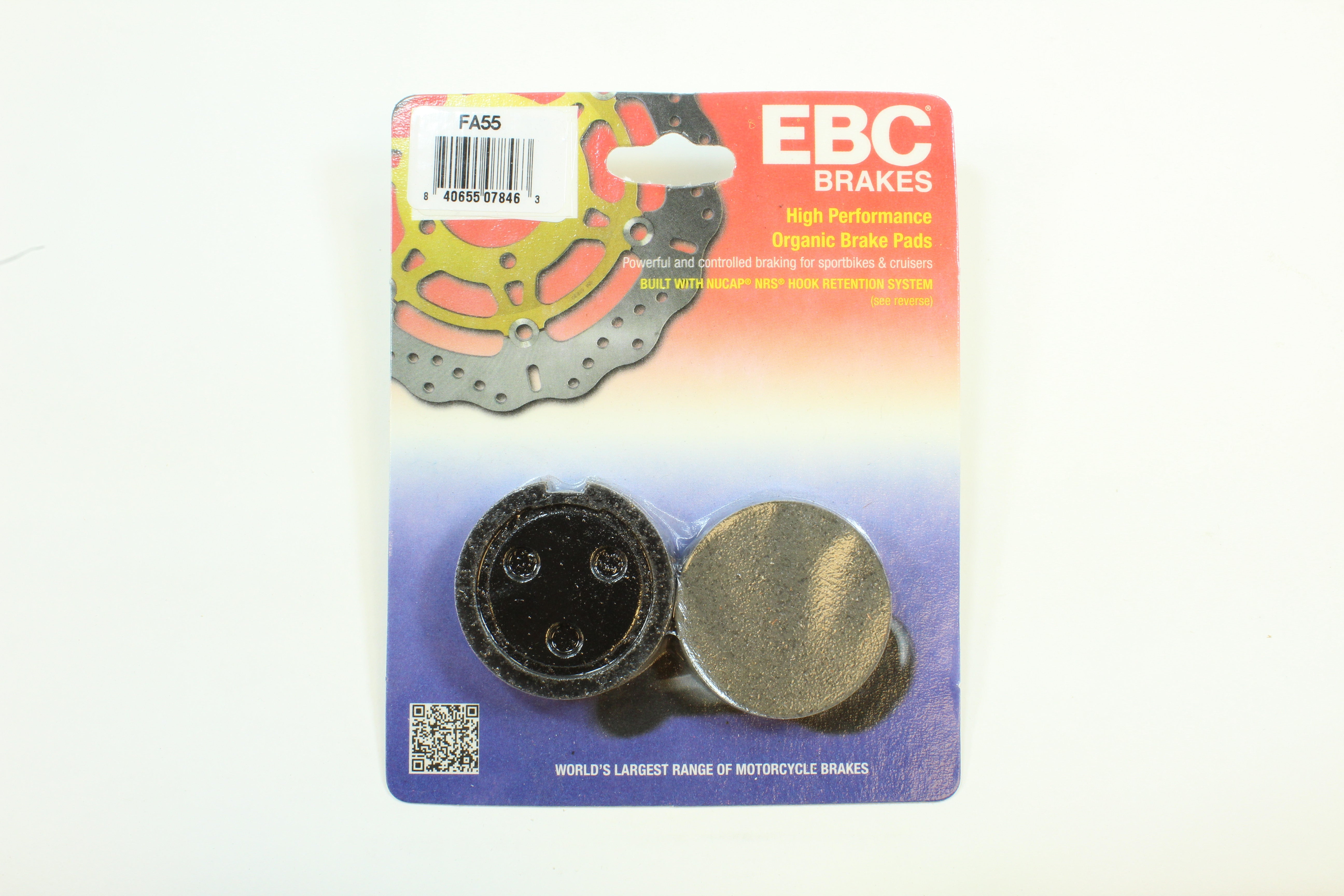 EBC FA55 Performance Organic Front Brake Pads