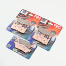 EBC Front & Rear Sintered Ducati Brake Pad Set  FA630HHx2 & FA181HHx1-3 Pair-3