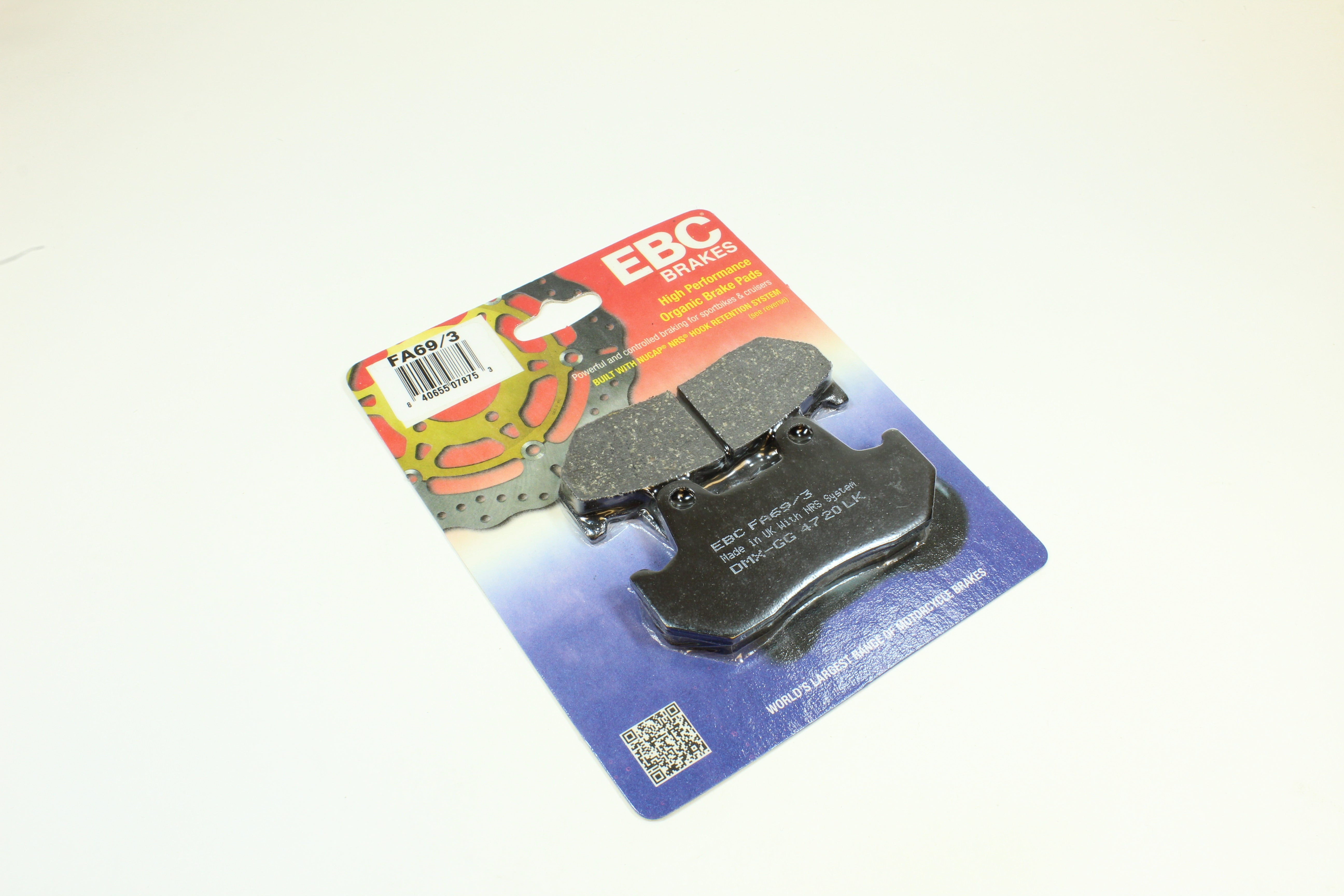 EBC FA69/3 Performance Organic Rear Brake Pads