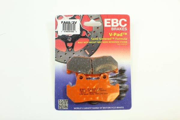EBC FA69/3V SEMI Sintered Rear Brake Pads
