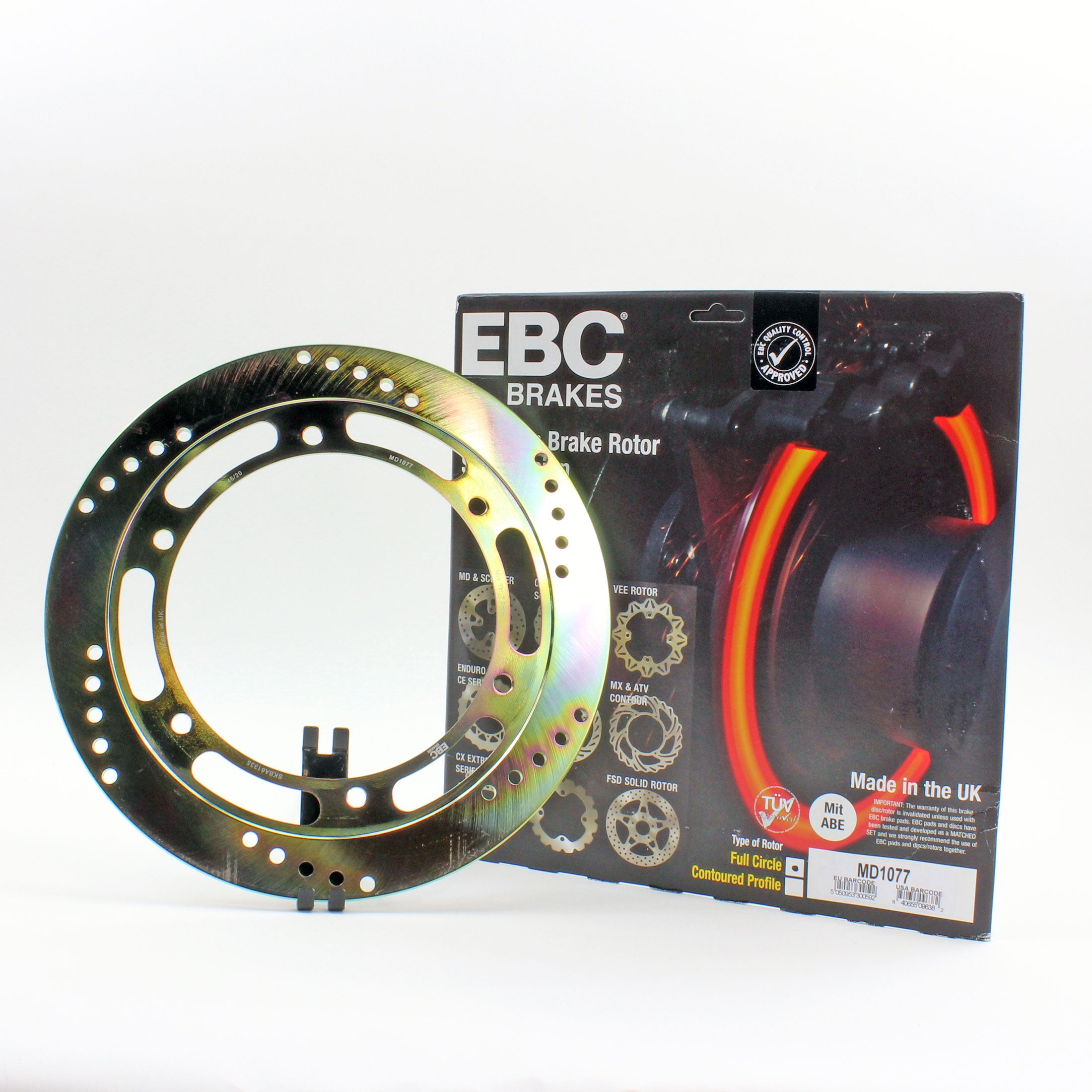 EBC Stainless Steel Rotor MD1077 fits Honda models - 0