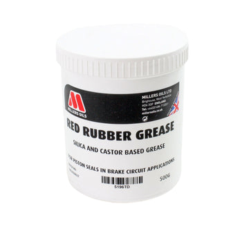 Red Rubber Grease for Hydraulic Motorcycle Brake Systems Repair