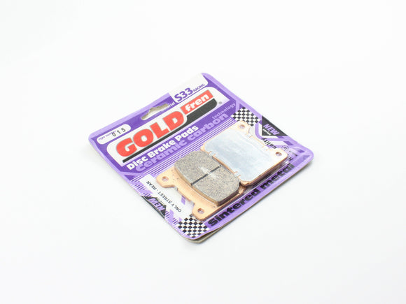 Goldfren S33-015 Ceramic Carbon Front Brake Pads-1 Pair