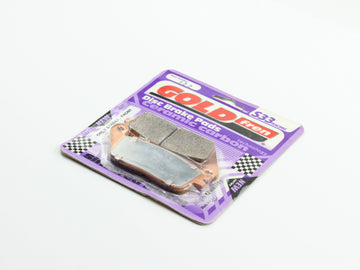 GoldFren Brake Pads S33 Ceramic Carbon  for 1997-2003 Honda Valkyrie 1500:GL1500C-Front