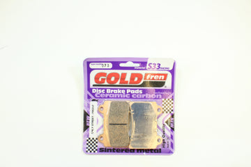 Goldfren S33-073 Ceramic Carbon Rear Brake Pads - 1 Pair