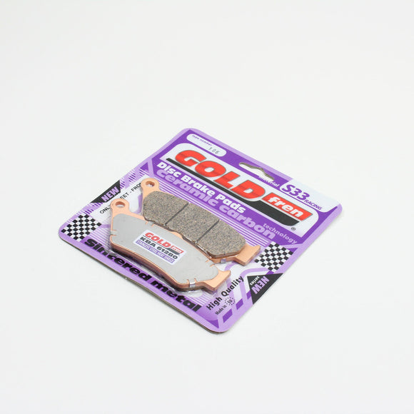 Goldfren S33-106 Ceramic Carbon Rear Brake Pads - 1 Pair