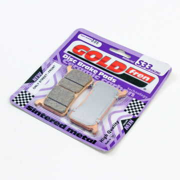 Gold Fren S33-386 Ceramic Brake Pads-1 Pair (Fits Front)