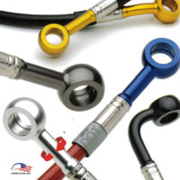 Spiegler Brake Line Kit:3 Front  Similar Original for 1997-2000 Honda Valkyrie 1500:GL1500CT Tour