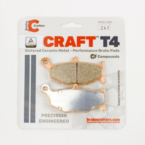Craft T4-241 Ceramic Brake Pads-1 Pair