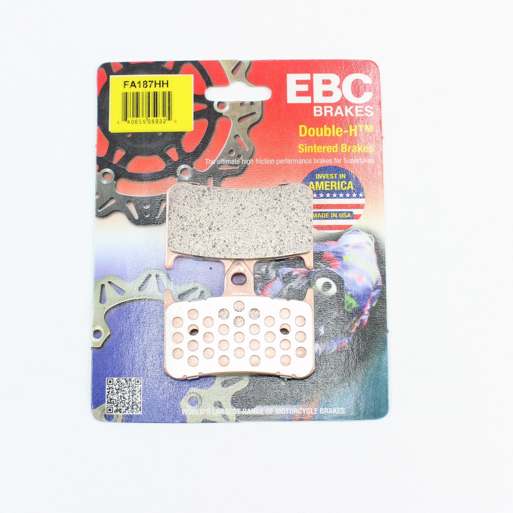 EBC Brake Pads Sintered for 1998-2005 Honda Super Hawk 1000:VTR1000F-Front