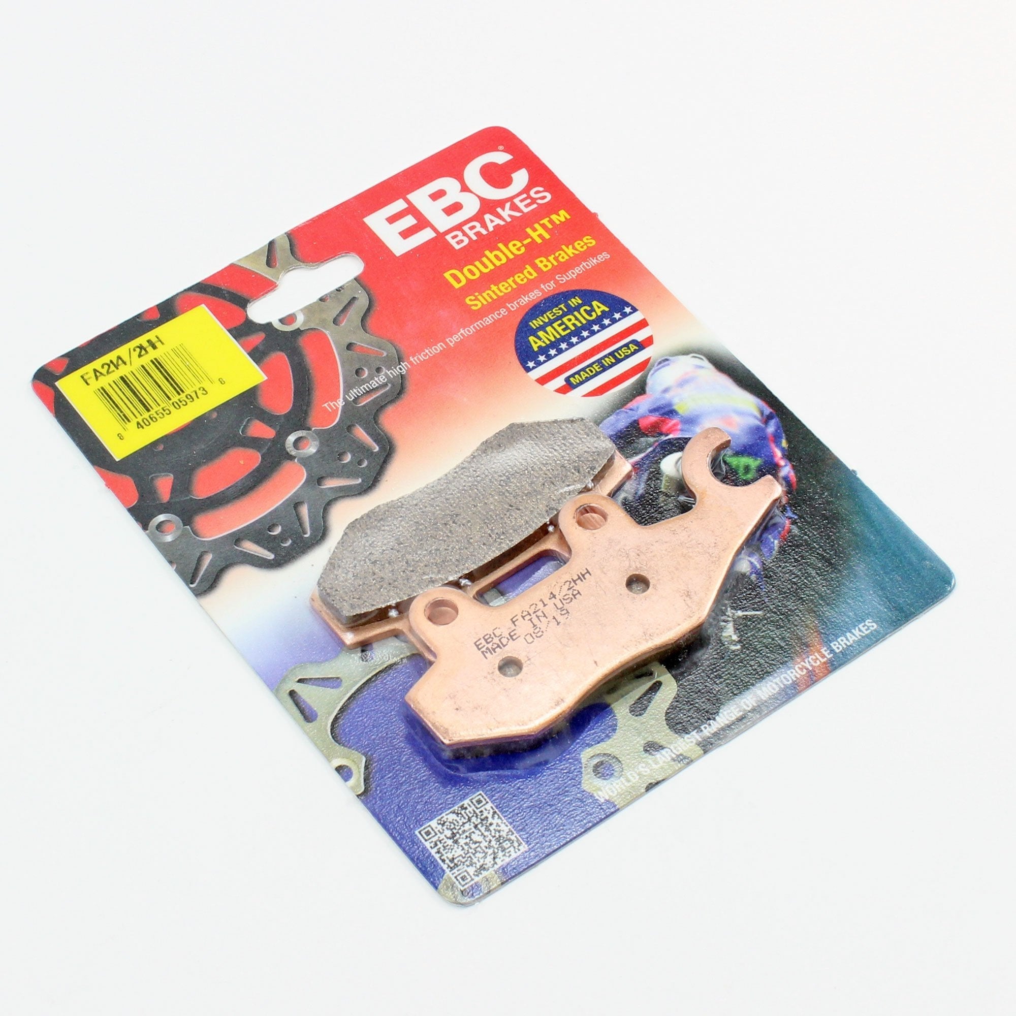 EBC Brake Pad Set Sintered for 2009-2016 Triumph Speedmaster-Front/Rear