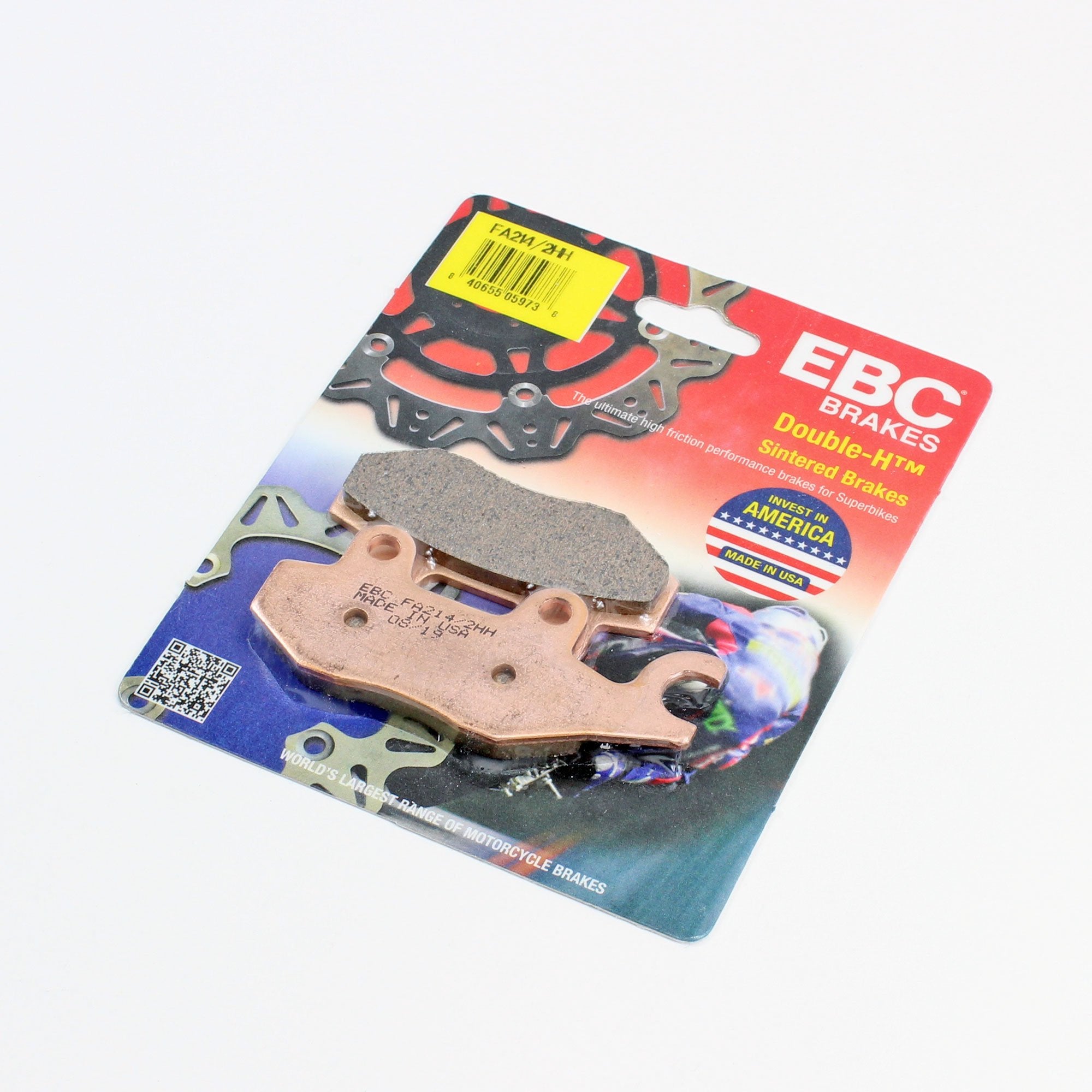 Brakecrafters Brake Pads EBC FA214/2HH Rated Sintered Brake Pads - 1 Pair