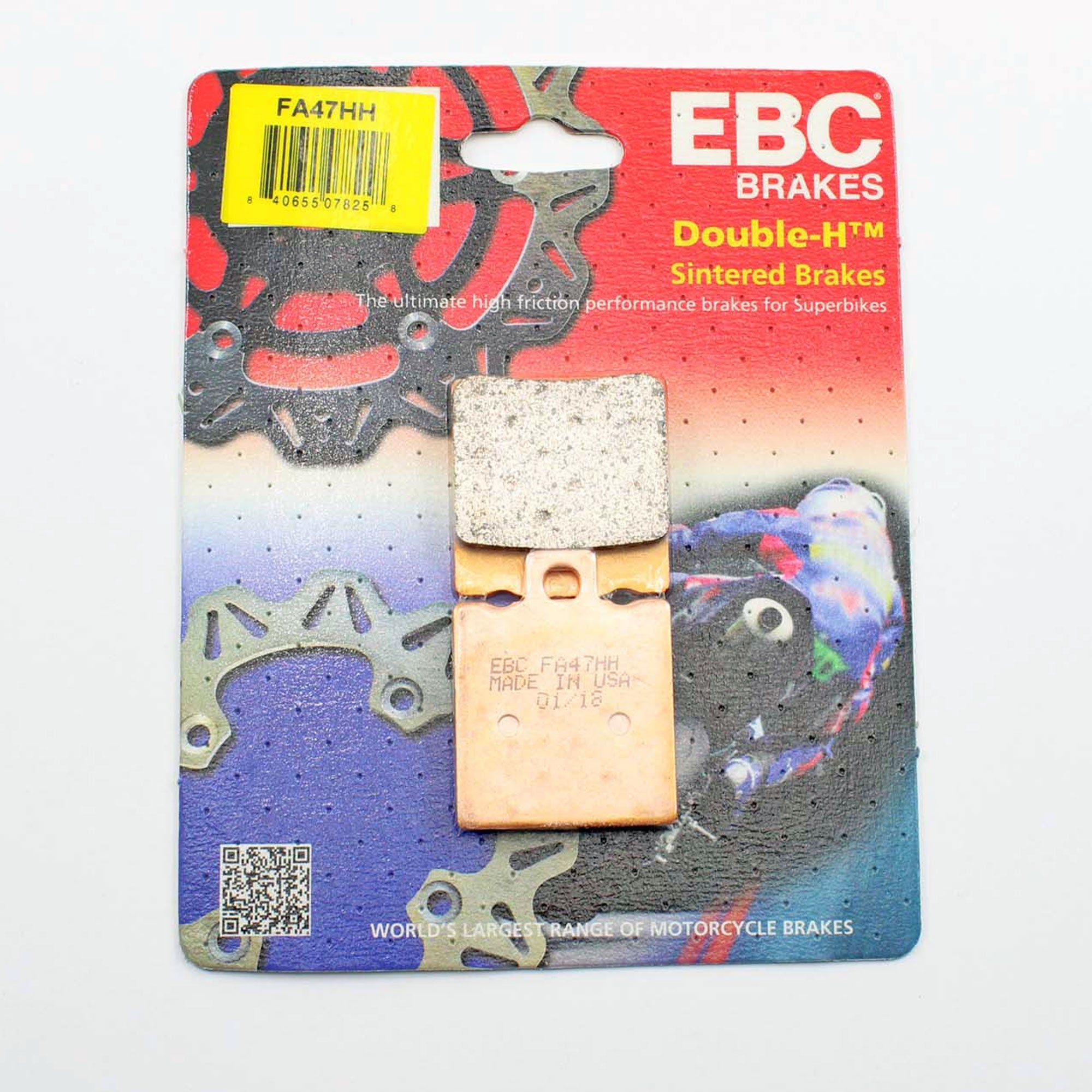 EBC Semi-Sintered Brake V-Pads for 1985-1986 Husqvarna XC500-Front