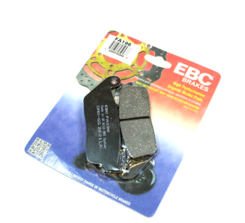 EBC Brake Pads Organic  for 2013 BMW C650GT:ABS-Front/Rear